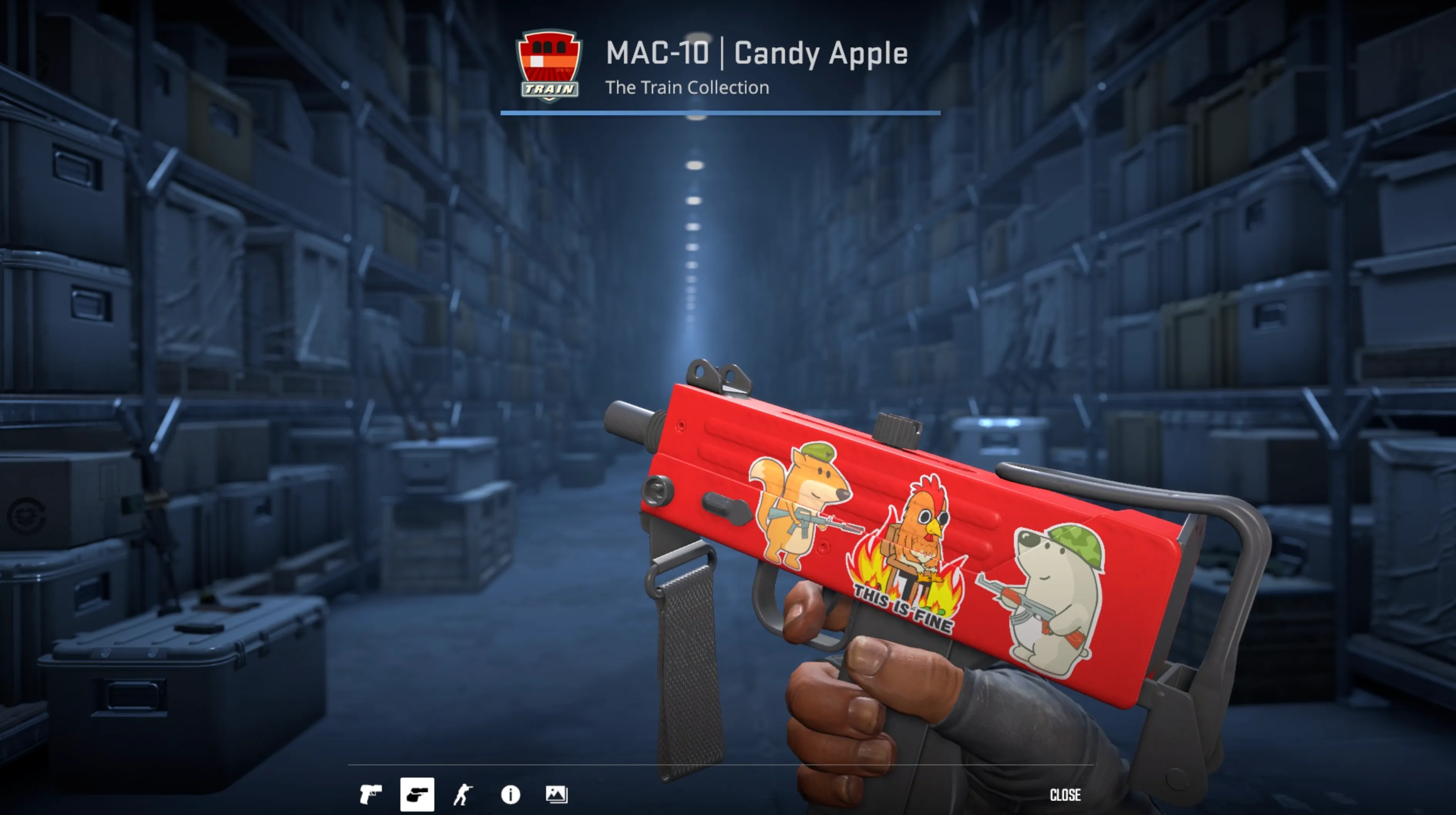 MAC-10 Candy Apple